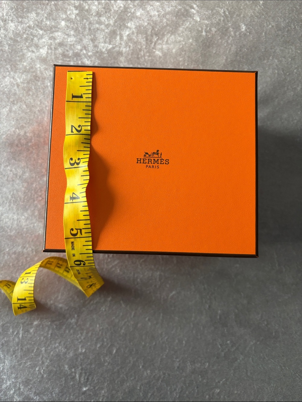 Orange Hermes Accessory Box